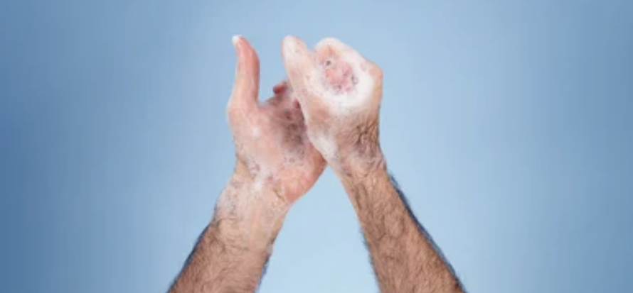 Man Washing Hands